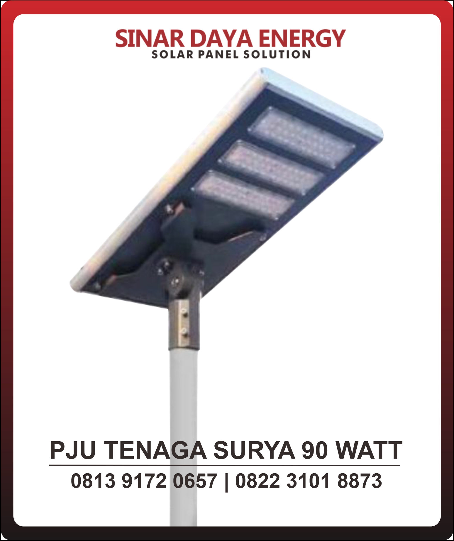 lampu pju AIO 90watt lampu pju AIO 90watt