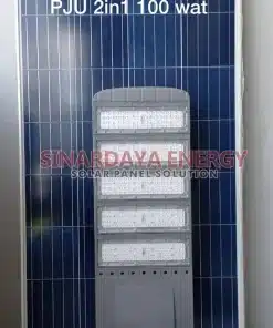 Lampu Jalan Solarcell 100 Watt Tipe 2in1