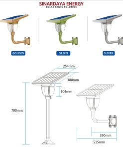Lampu Taman Solar panel