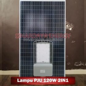 Lampu Tenaga Surya 120 Watt 2in1