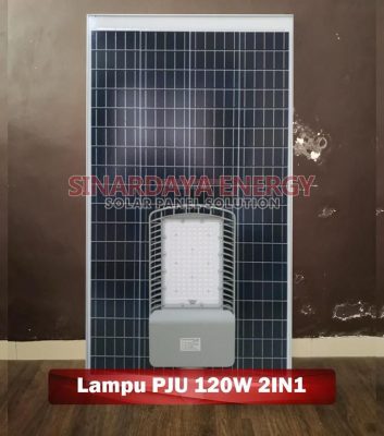 Lampu Tenaga Surya 120 Watt 2in1
