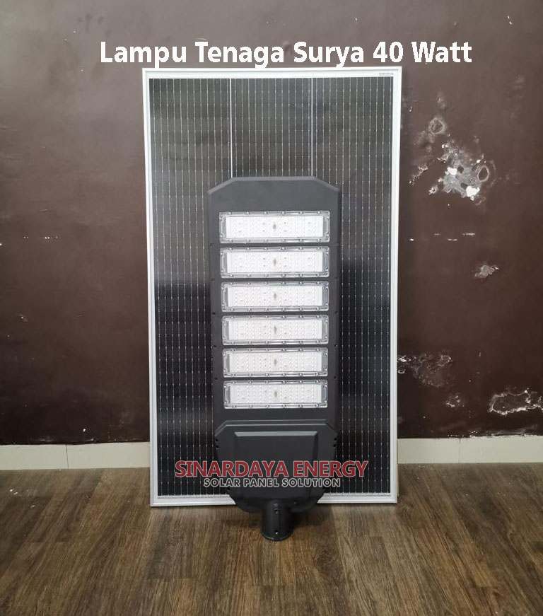 Lampu Tenaga Surya 40 Watt 2in1 MOON40w Lampu Tenaga Surya 40 Watt 2in1 MOON40w