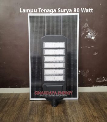 Lampu Tenaga Surya 80 Watt 2in1 MOON80w