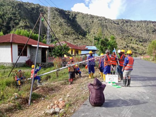 Project Lampu Tenaga Surya Jayapura – Papua