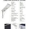Lampu jalan pju 80 watt AIOM