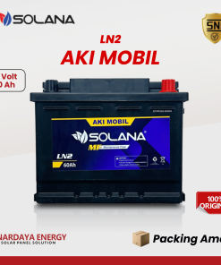 Aki Mobil Solana LN2 12V 70Ah Original - Aki Kering Maintenance Free High Capacity