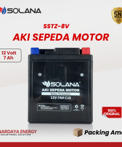 Aki Motor Solana GM5Z-3B 12V 5Ah Original SNI - Aki Kering Maintenance Free