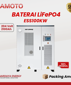 Baterai LiFePO4 Samoto ESS100KW 204V 2100Ah Lithium Industrial Storage Original