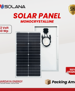 Jual Panel Surya Solana 50WP Monocrystalline Berstandar SNI