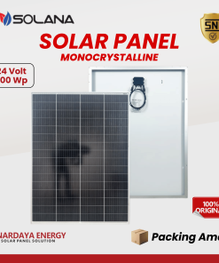 Solar Cell Solana 200WP 24V Monocrystalline SNI - Panel Surya 200 WP Mono Original