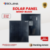 Solar Cell Solana 20WP 12Volt Monocrystalline Black SNI - Panel Surya 20WP Mono Full Black Original