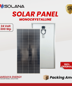Solar Cell Solana 300WP 24V Monocrystalline SNI - Panel Surya 300 WP Mono Original