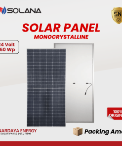 Solar Cell Solana 550WP 24V Monocrystalline SNI - Panel Surya 550 WP Mono Original